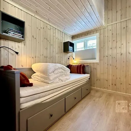 Family-friendly At With Trails, Sauna And Fireplace Feriehus Sjusjøen