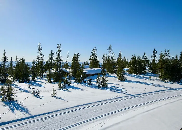 Family-friendly At With Trails, Sauna And Fireplace