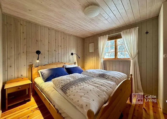 Family-friendly At With Trails, Sauna And Fireplace Sjusjøen