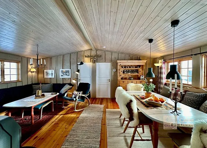 Casa de Férias Family-friendly At With Trails, Sauna And Fireplace Sjusjøen