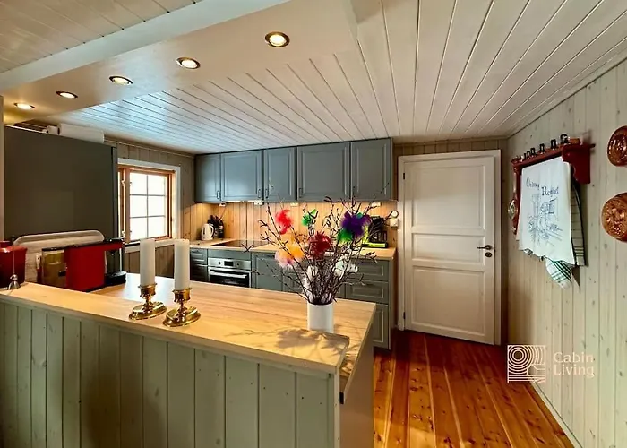 Family-friendly At With Trails, Sauna And Fireplace Feriehus